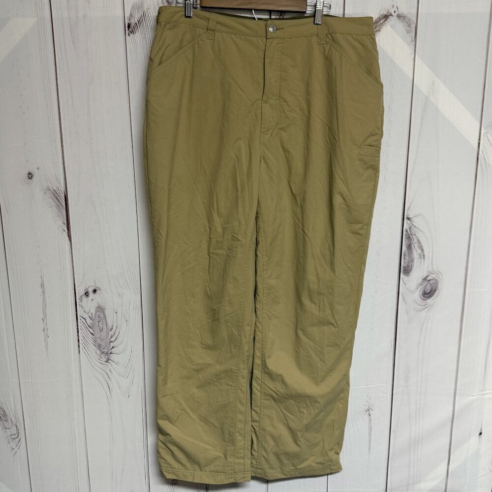 Sportif Rainy Pass Pant Men’s 36x32 Beige Fleece-Lined NWT